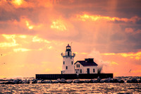 Cleveland Harbor West Pierhead Lighthouse  850_6083